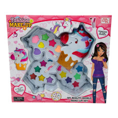 Set de farduri non-toxice pentru fetite, model Inghetata...