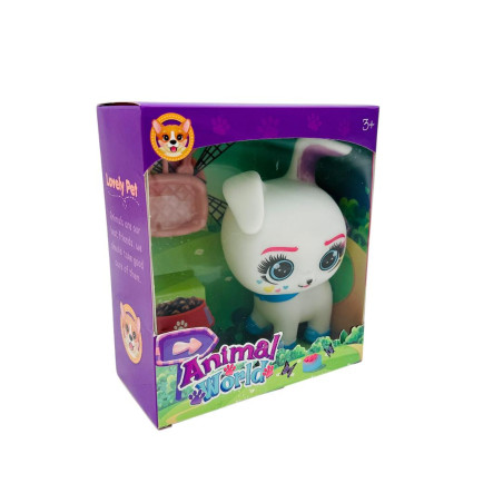 Animalute de companie Adorabil, diverse modele, 14×12×6cm, +3ani, en-gros