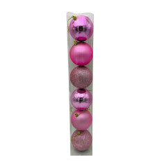 Set 6 Globulețe de Crăciun, 3modele in Set, 47.5×8×8cm,...
