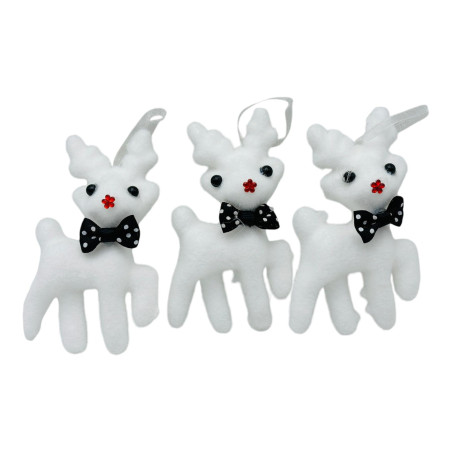 Set 3 reni decorativi pentru Craciun, 18×11cm, en-gros