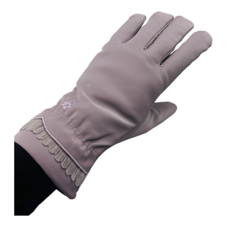 Manusi groase pentru dama, extrafine, culori combinate, en-gros
