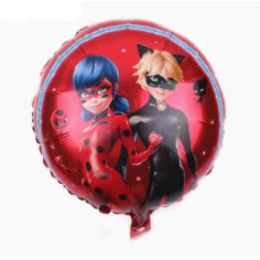 Balon din folie metalizata, figurine animate, 44.5×50cm