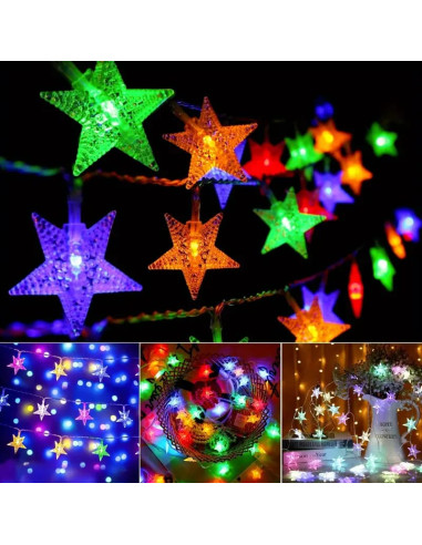 Instalație tip șir cu 40 LED-uri în...