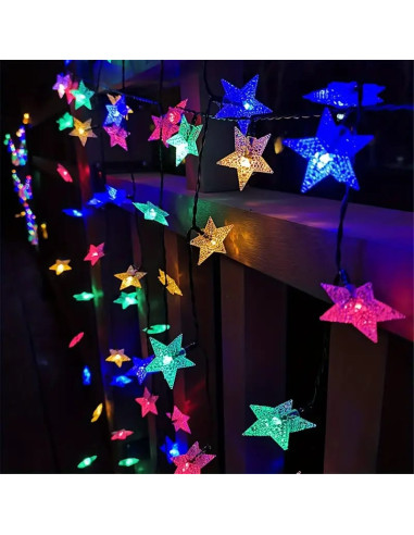 Instalație tip șir cu 40 LED-uri în...
