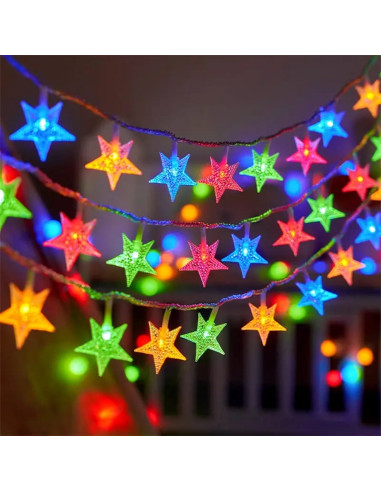 Instalație tip șir cu 40 LED-uri în...