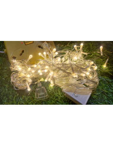 Instalație tip șir cu 80 LED-uri, 10...