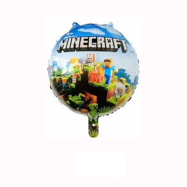 Balon din folie metalizata, figurine animate, 44.5×50cm