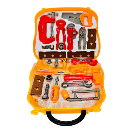 Valiza cu Set de scule pentru baieti, 26×20×7.5cm, +3ani, en-gros
