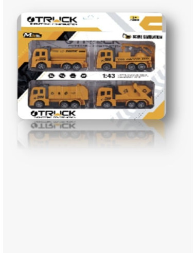 Set 4 masinute-utilaj, Truck,...