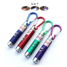 Laser 3in1, accesoriu pentru chei, 3 functii