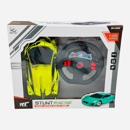 Masina cu Radio-comanda, Stunt Racing, control in 4 directii, 25×21×5.5cm, +3ani, en-gros