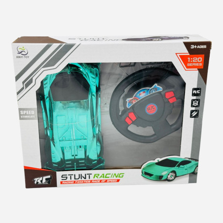 Masina cu Radio-comanda, Stunt Racing, control in 4 directii, 25×21×5.5cm, +3ani, en-gros