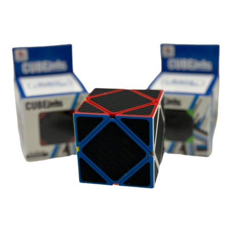 Cub Rubik fete inegale, color line, black line, 5.5×5.5×5.5cm, +3ani, en-gros