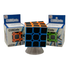 Cub rubik 3×3×3, color lines, black face, 5.5×5.5×5.5cm,...
