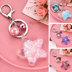 Breloc Accesoriu model steluta diverse culori, en-gros