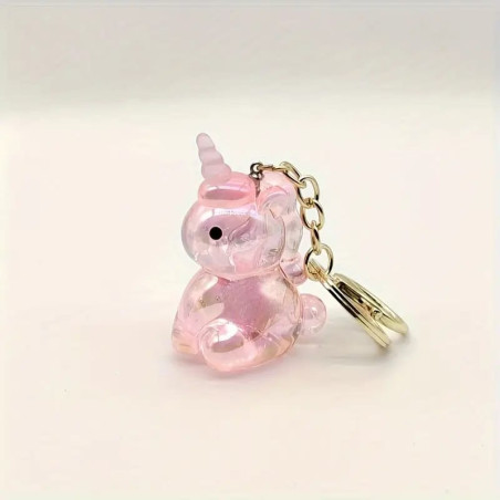 Breloc Accesoriu cu figurina Unicorn Adorabil, diverse culori, en-gros