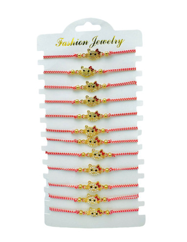 Set 12 Bratari reglabile Martisor,...