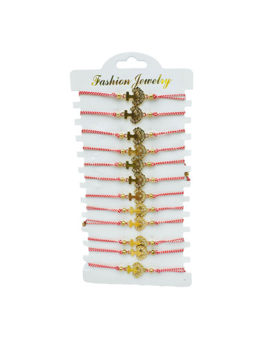 Set 12 Bratari reglabile Martisor,...