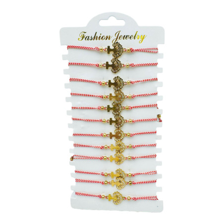 Set 12 Bratari reglabile Martisor, Copacul Vietii, model 2025, en-gros
