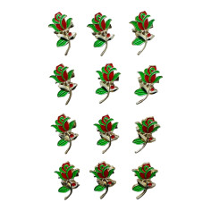 Set En-gros 12 Brose Martisor marime mica, 3.5cm,...