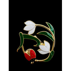Brosa Martisor En-gros, marime mare, Ghiocel Norocos,...