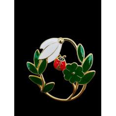 Brosa Martisor En-gros, marime mare, Ghiocel Norocos,...