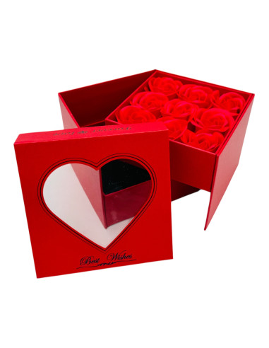 Aranjament floral,Cutie Cadou Premium...
