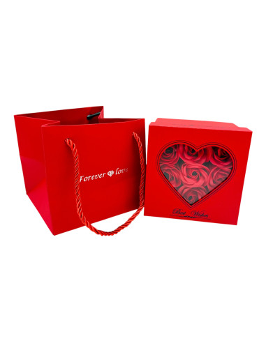 Aranjament floral,Cutie Cadou Premium...