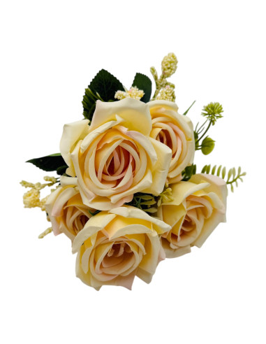 Buchet artificial elegant cu 5...