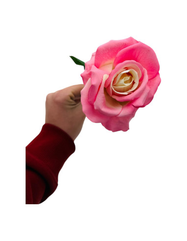 Trandafir elegant artificial, 51cm,...