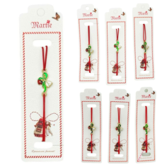 Set 24 de Bratari Martisor, Ghiocel Norocos, snur rosu...