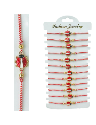 Set 12 Bratari reglabile Martisor,...