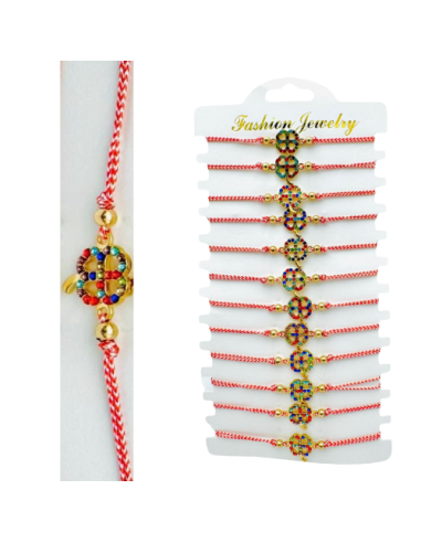 Set 12 Bratari reglabile Martisor,...