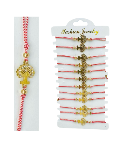Set 12 Bratari reglabile Martisor,...