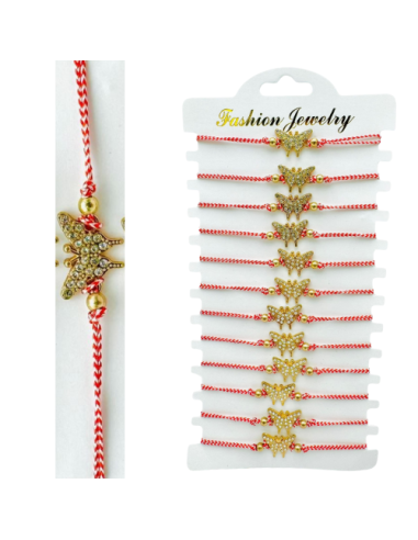 Set 12 Bratari reglabile Martisor,...