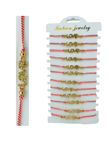 Set 12 Bratari reglabile Martisor,...