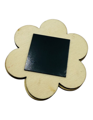 Decoratiune din lemn cu magnet, O...