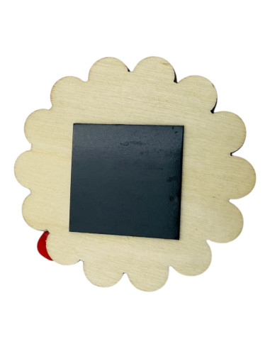 Decoratiune din lemn cu magnet, O...