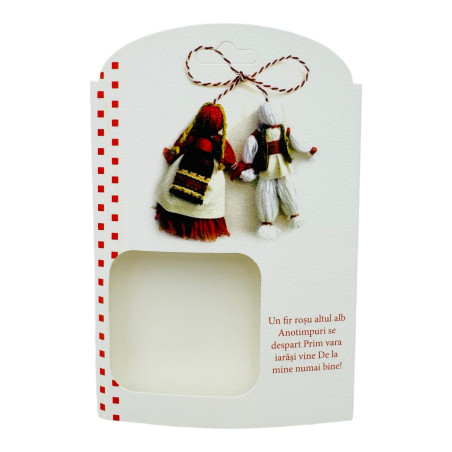 Set 100 Cartoane pentru Martisoare, cu fereastra, 11×7cm, en-gros