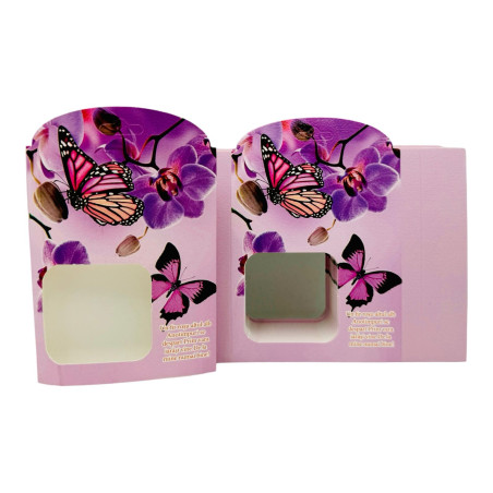 Set 100 Cartoane pentru Martisoare, cu fereastra, 11×7cm, en-gros