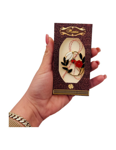 Brosa Martisor marime medie, ambalata...
