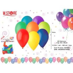 Set 30 Baloane diverse culori, 1.8gr, 10inch