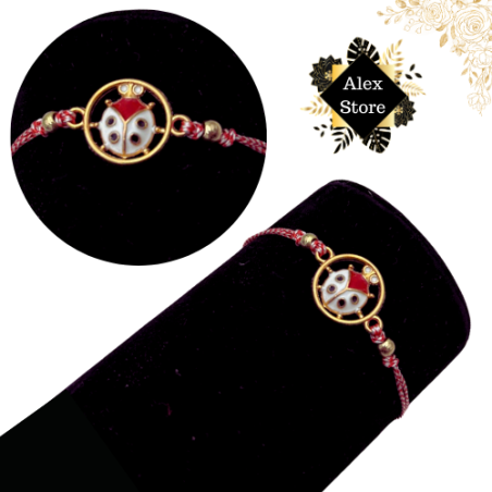 Set En-gros 12 Bratari Martisor Gargarita dragalasa, cu margele, snur reglabil