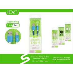 Incarcator Cablu de Date Lightning, 3.4A, 1metru