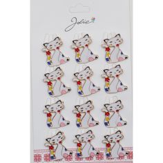 Set 12 Brose Martisor pentru Copii Pisica