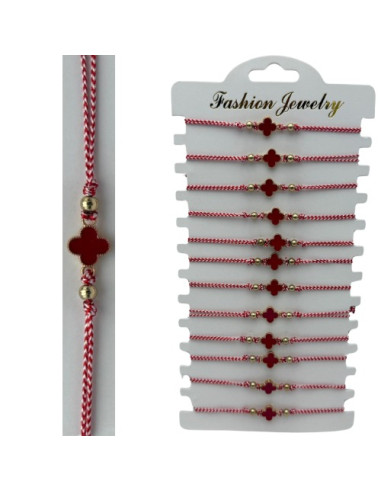 Set 12 Bratari Martisor cu snur...