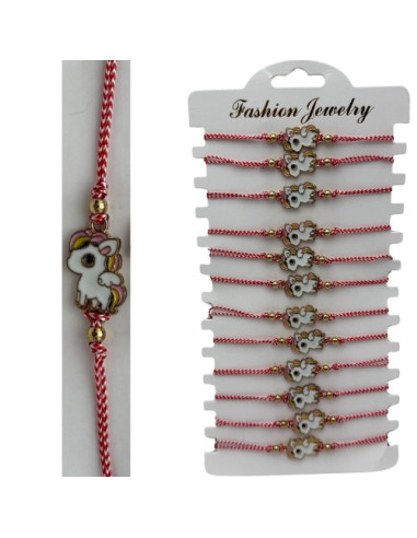Set 12 Bratari Martisor cu snur...
