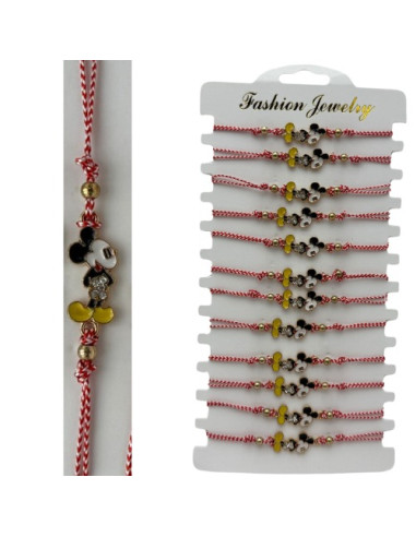 Set 12 Bratari Martisor cu snur...