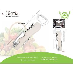Desfacator Multifunctional, Inox 13.5cm, maner plastic