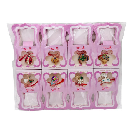 Pachet Avantajos!!! 320 Brose Martisor marime mica, ambalaj deosebit, 11×6.5cm, modele combinate, en-gros